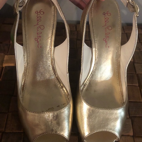 Lilly Pulitzer Kristin Wedge Shoes - Picture 5 of 14